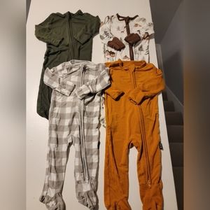 4 x 3-6m Bamboo Footed Zipper Sleepers